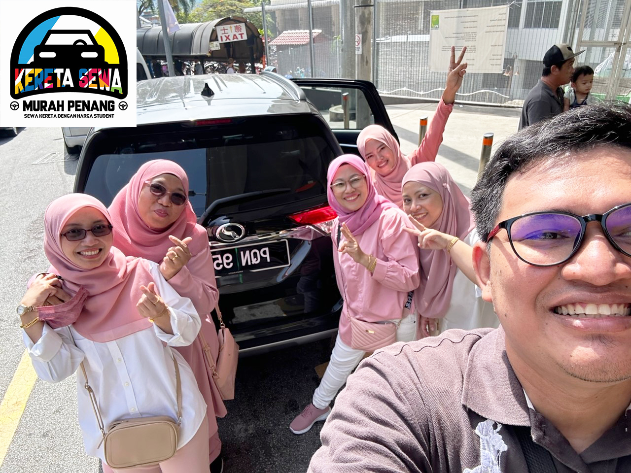 Pelanggan Kereta Sewa Penang 2